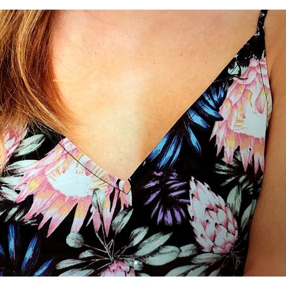 H & M Divided Floral Maxi Dress - 12 - Picture 3 of 14